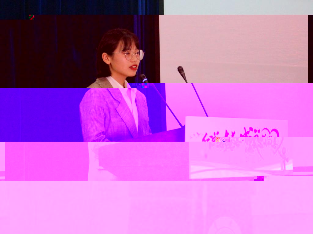 (圖為 彭夢玲演講 曾凱鴻 攝)